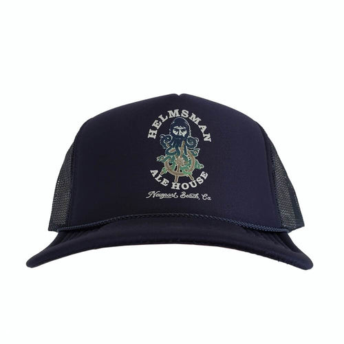 Trucker - Navy - Helmsman Logo